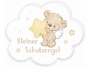 Herding Kissen Schutzengel 29 x 33 cm, Weiss