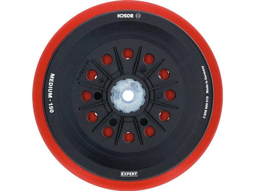 [90317611 1604220] Bosch Professional Stützteller EXPERT Multihole für Bosch, 150 mm, Medium
