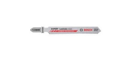 [90317750 1604082] Bosch Professional Stichsägeblatt EXPERT Laminate Clean T128 BHM, 3 Stück
