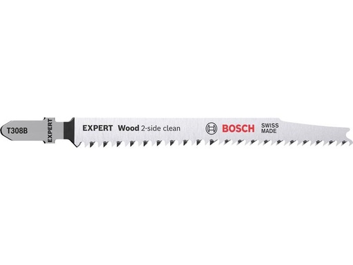 [90317777 1604080] Bosch Professional Stichsägeblatt EXPERT Wood 2-side clean T 308 B, 3 Stück