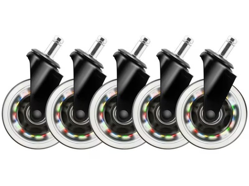 [90317893 1627612] DELTACO Ersatzrollen GAM-141 Schwarz