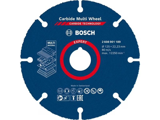 [90317986 1604214] Bosch Professional Trennscheibe EXPERT Carbide Multi Wheel, 125 mm