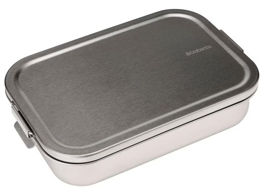 [90318104 1626383] Brabantia Lunchbox Make &amp; Take 2 l, Silber