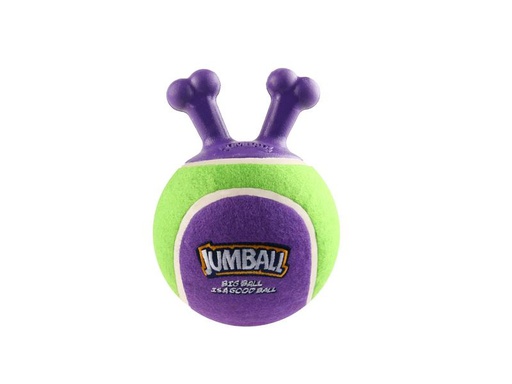 [90318292 1618159] GiGwi Hunde-Spielzeug Jumpball, Tennis Ball, Grün/Violett