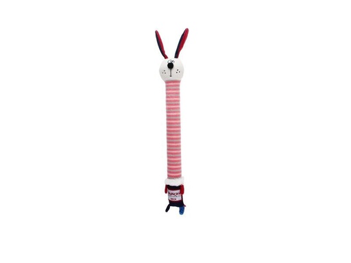 [90318320 1618158] GiGwi Hunde-Spielzeug Crunchy Neck, Hase S, Rosa