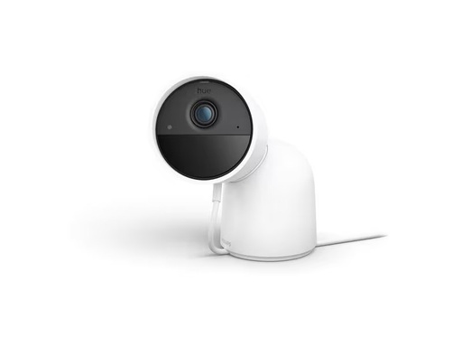 [90318323 1613751] Philips Hue Secure kabelgebundene Kamera mit Standfuss Weiss