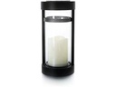 balthasar LED Solar Grablaterne Arimo, Weiss