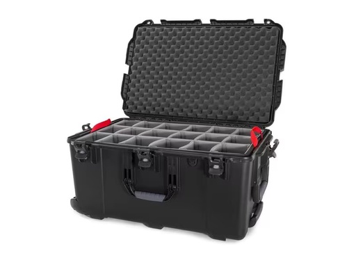 [90318481 1556116] Nanuk Kunststoffkoffer 965 - mit Trennwand Schwarz