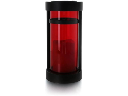 [90318530 1631985] balthasar LED Solar Grablaterne Arimo, Rot