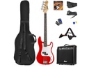 MAX E-Bass GigKit Rot