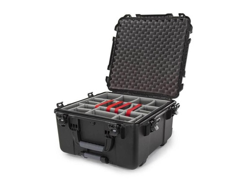 [90318540 1556117] Nanuk Kunststoffkoffer 968 - mit Trennwand Schwarz