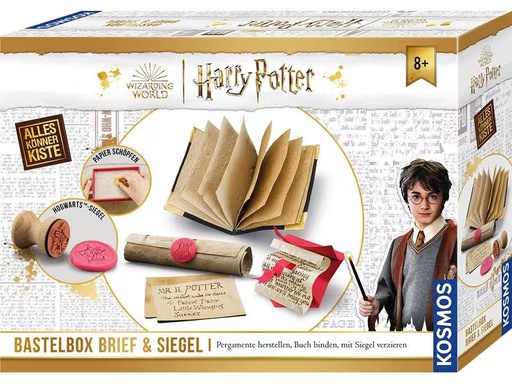 [90318577 1620528] Kosmos Bastelbox Harry Potter – Brief und Siegel