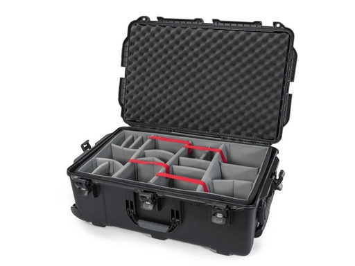 [90318581 1556115] Nanuk Kunststoffkoffer 963 - mit Trennwand Schwarz