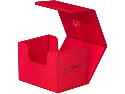 [90318628 1629064] Ultimate Guard Kartenbox XenoSkin Sidewinder Monocolor 100+ Rot