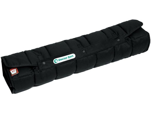 [90051894 673282] Doctor Bark Hunde-Decke Portable 70 x 100 cm, Schwarz