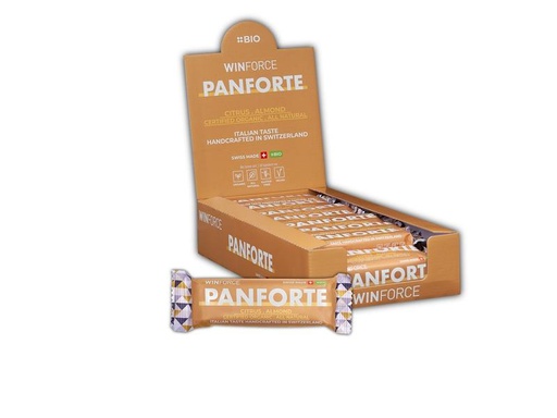 [90318774 1631733] WINFORCE Riegel Panforte Bar Citrus-Almond, 1 Stück