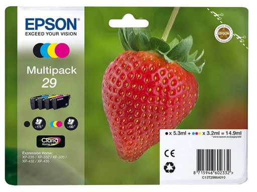 [90051914 629867] Epson Tintenset T29864012