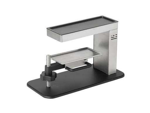 [90051923 846632] Stöckli Raclette-Gerät Swing Silber/Schwarz