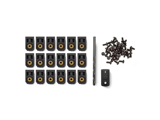[90319024 1555821] Nanuk Panel Montage-Set für Mod. 963/965/968/970/975 Schwarz