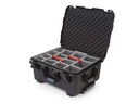 Nanuk Kunststoffkoffer 950 - mit Trennwand Schwarz