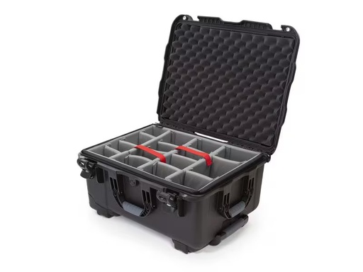 [90319025 1556112] Nanuk Kunststoffkoffer 950 - mit Trennwand Schwarz