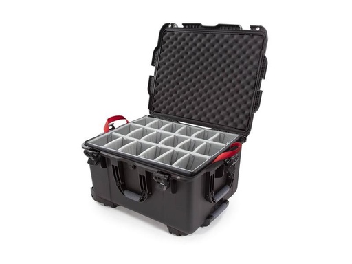 [90319042 1556114] Nanuk Kunststoffkoffer 960 - mit Trennwand Schwarz
