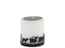 Schulthess Kerzen Kerze Chalet Chic Kuhherde 7 x 8 cm