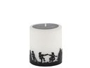 Schulthess Kerzen Kerze Chalet Chic Tanz 7 x 8 cm