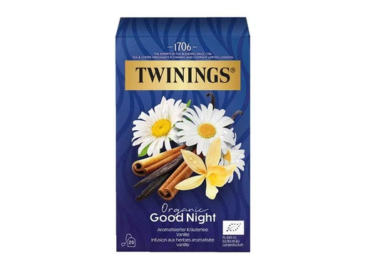 [90319160 1617683] Twinings Teebeutel Bio Gute Nacht 20 Stück