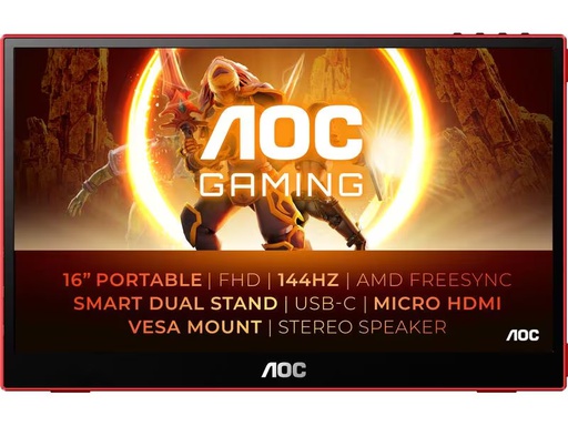 [90319178 1603392] AOC Monitor 16G3