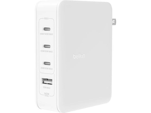 [90319237 1635229] Belkin USB-Wandladegerät 1xUSB-A/3xUSB-C Weiss