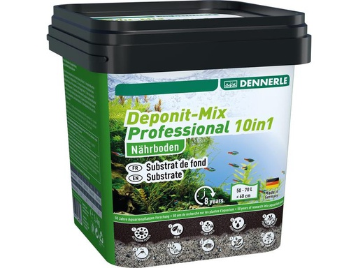 [90319294 1607587] Dennerle Nährboden Deponit-Mix Professional 10 in 1, 2.4 kg