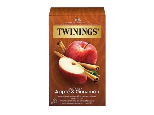 [90319438 1617677] Twinings Teebeutel Apfel &amp; Zimt 20 Stück