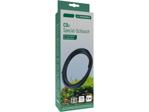 [90319562 1607946] Dennerle CO2 Special Schlauch, 2 m, Schwarz