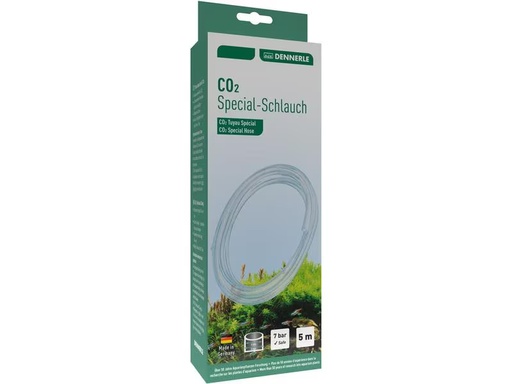 [90319642 1607947] Dennerle CO2 Special Schlauch, 5 m, Transparent