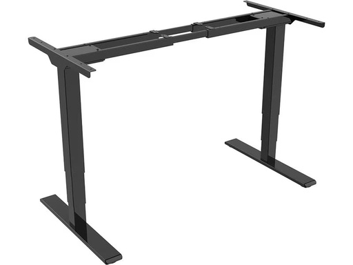 [90319670 1627183] Contini Tischgestell ohne Platte ET225E, Höhe: 645-1300 mm, Schwarz
