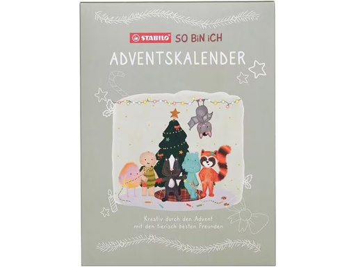 [90319704 1634786] STABILO Adventskalender Familie 2023