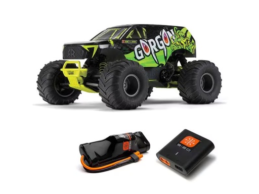 [90319761 1630970] Arrma Monster Truck Gorgon MEGA 550 RWD Gelb, RTR, 1:10