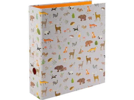 [90319780 1594661] Goldbuch Ordner Woodland 8 cm, Braun