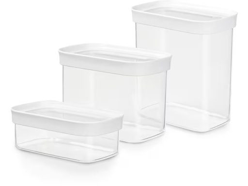 [90319851 1631315] Emsa Vorratsdose Optima 3 Stück, 3.05 l, Transparent