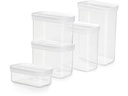 Emsa Vorratsdose Optima 5 Stück, 6.25 l, Transparent