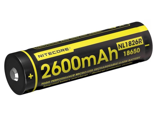 [90319918 1611349] Nitecore Akku NL1826R 18650 2600 mAh