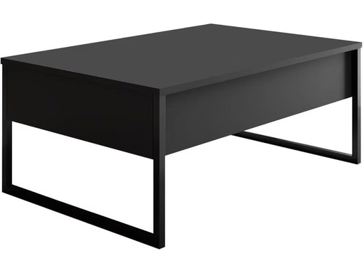 [90320412 1626868] Woody Fashion Couchtisch Luxe 90 x 60 x 40 cm, Schwarz