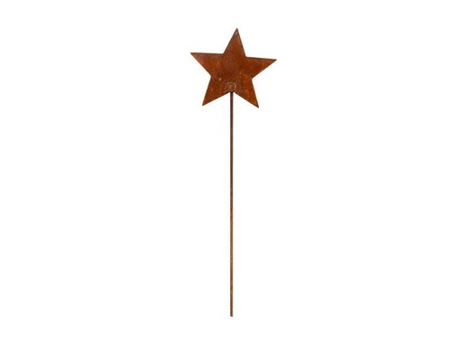 [90320515 1615116] Ambiance Gartenstecker Stern auf Stab 30 cm