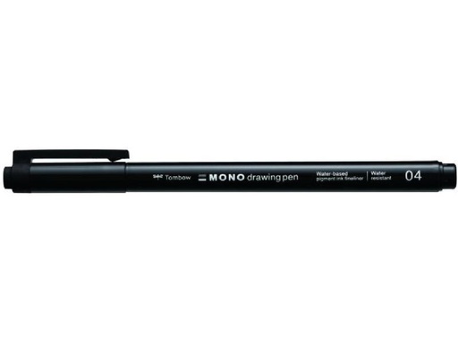 [90320518 1632694] Tombow Filzstift MONO drawing pen 0.4 mm, Schwarz