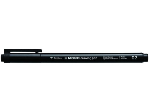 [90320519 1632692] Tombow Fineliner MONO drawing pen 0.30 mm, Schwarz