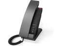 snom Tischtelefon HD100 SIP-Hoteltelefon Schwarz