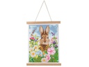 CRAFT Buddy Bastelset Crystal Art Scroll Spring Awakening 35 x 45 cm