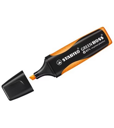[90320850 1627320] STABILO Textmarker Greenboss Orange/Schwarz, 10 Stück
