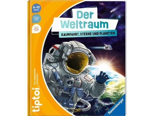 [90321128 1556450] tiptoi Lernbuch Der Weltraum: Raumfahrt, Sterne und Planeten